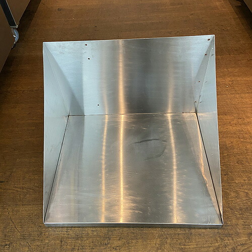 【中古】平棚 背板付き添い人 幅550×奥ぶかさ450×高さ400 【貨物輸送無料】【お役目用】【飲食店 バス発着場 勝手もと設備 平棚 上棚 お役目用平棚 お役目用上棚】