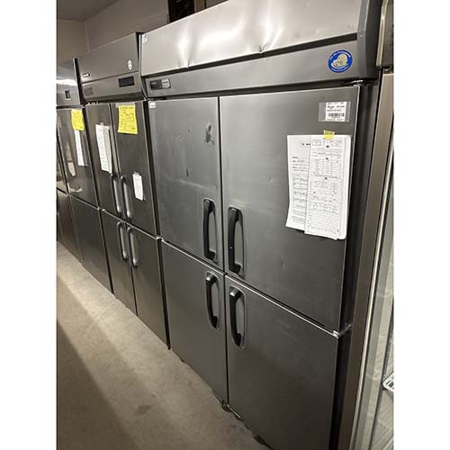 【業界最長1年保証】【中古】縦型冷凍庫 パナソニック(Panasonic) SRF-K1283SA 幅1200&times;奥行800&times;高さ1950 三相200V 【送料無料】【業務用】【飲食店 店舗 厨房機器 冷凍庫 業務用冷凍庫】｜業務用厨房のテンポス