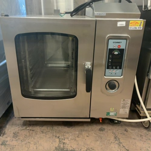【業界最長1年保証】【中古】電気スチームコンベクションオーブン 6段 コメットカトウ CSW-E61 幅870×奥行795×高さ950 三相200V 【送料無料】【業務用】【飲食店 店舗 厨房機器 オーブン 業務用オーブン】