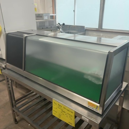 【実業界最長1年引き受ける】【中古】冷蔵見せびらかす陳列箱 大穂製造所 OH-SV-1200L 幅1200×奥ふかさ400×高さ415 【貨物輸送無料】【御役目用】【飲食店 バス発着場 御厨子所計器 冷蔵陳列箱 御役目用冷蔵陳列箱】