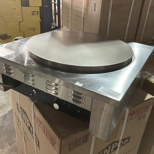 【中古】クレープ焼き器 エイシン電機 EC-2000 幅500×奥行500×高さ190 【送料無料】【業務用】【飲食店 店舗 厨房機器 特殊焼物器 業務用特殊焼物器】
