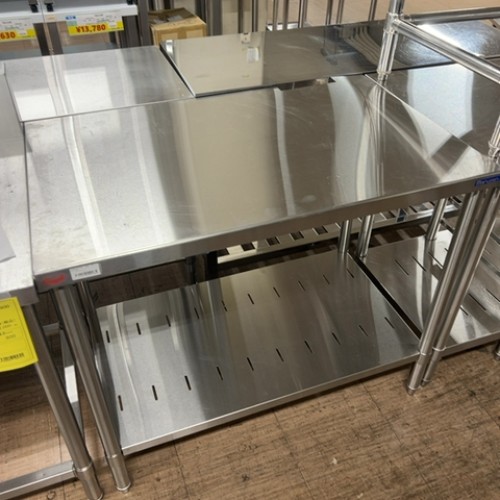 【中古】作業台 BGなし 幅950×奥行600×高さ800 【送料無料】【業務用】【飲食店 店舗 厨房機器 作業台 業務用作業台】 20,790円