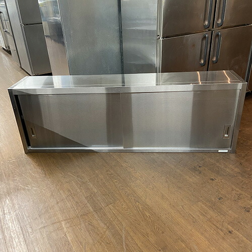 【中古】吊戸棚 幅1800×奥行350×高さ600 【送料無料】【業務用】【飲食店 店舗 厨房機器 吊戸棚 業務用吊戸棚】