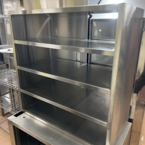 【中古】吊棚 幅950×奥ふかさ450×高さ950 【貨物輸送無料】【御勤め用】【飲食店 バス発着場 勝手もと備品 吊押し入れ 御勤め用吊押し入れ】