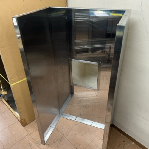 【中古】取りわけるステンレス鋼ボンネット 幅1450×奥ふかさ750×高さ500 【貨物輸送無料】【御役目用】【飲食店 バス発着場 御厨子所計器 健康方備品 御役目用健康方備品】