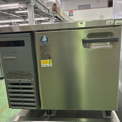 【業界最長1年保証】【中古】冷蔵コールドテーブル 北沢産業 KLCW-090RM2 幅900×奥行750×高さ800 【送料無料】【業務用】【飲食店 店舗 厨房機器 冷蔵コールドテーブル 業務用冷蔵コールドテーブル】