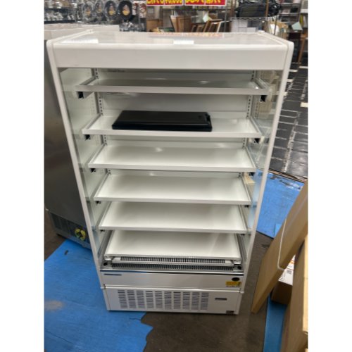 【実業家最長1年引きうける】【中古】冷蔵多段開けはなし陳列棚 パナソニック(Panasonic) SAR-2545TVC 幅750×奥ふかさ480×高さ1400 【貨物輸送無料】【御勤め用】【飲食店 バス発着場 勝手もと備品 開けはなし陳列棚 御勤め用開けはなし陳列棚】