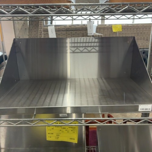 【中古】平棚 幅600×奥ふかさ300×高さ250 【貨物輸送無料】【お役目用】【飲食店 バス発着場 勝手もと装置 平棚 上棚 お役目用平棚 お役目用上棚】