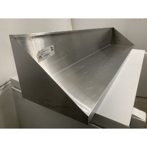 【中古】平棚 背板付き添い人 幅1450×奥ふかさ300×高さ255 【貨物輸送無料】【お役目用】【飲食店 バス発着場 勝手もと装置 平棚 上棚 お役目用平棚 お役目用上棚】
