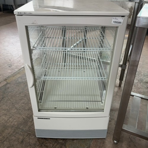 【中古】卓上冷蔵陳列棚 パナソニック(Panasonic) SMR-CZ65F 幅470×奥ふかさ463×高さ800 【貨物輸送無料】【御勤め用】【飲食店 バス発着場 勝手もと備品 卓上型陳列棚 御勤め用卓上型陳列棚】