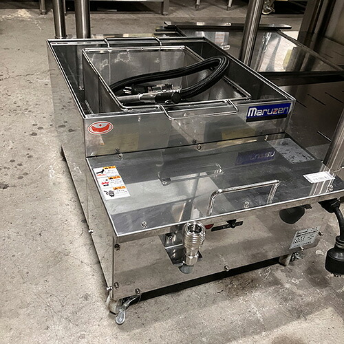 【中古】油濾す機 マルゼン MOF-40 幅405×奥ふかさ705×高さ315 【貨物輸送無料】【御勤め用】【飲食店 バス発着場 勝手もと備品 風変わり機械類 御勤め用風変わり機械類】
