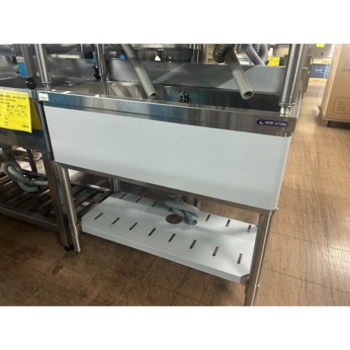 【中古】一槽シンク BGあり 幅900×奥行450×高さ800 【送料無料】【業務用】【飲食店 店舗 厨房機器 一槽シンク 業務用一槽シンク】|業務用厨房のテンポス