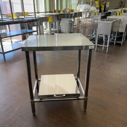 【中古】変形 作業台(炊飯付き) BGなし 幅650&times;奥行600&times;高さ800 【送料無料】【業務用】【飲食店 店舗 厨房機器 作業台 業務用作業台】｜業務用厨房のテンポス