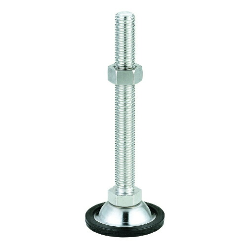 アジャスターボルト ラバー付タイプ TO-476-8 M20×2.5 高さ214(mm)【小物送料対象商品】