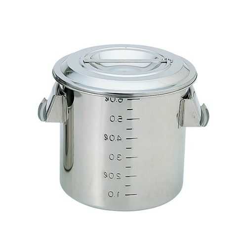 18-8目盛付深型キッチンポット(手付) Φ550×H550mm/業務用/新品/送料別途見積|業務用厨房のテンポス