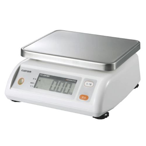 カスタム デジタル防水はかり CS-20KWP 250×260×H108 /業務用/新品/小物送料対象商品
