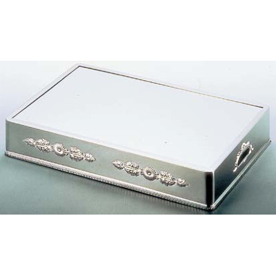 UK 18-8 菊飾りつけ角鏡鑑本塁 24吋 /御勤め用/新品/貨物輸送無料
