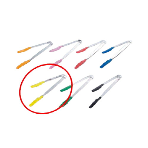 【10セット】抗菌・耐熱カラーパントング イエロー /業務用/新品/小物送料対象商品｜業務用厨房のテンポス