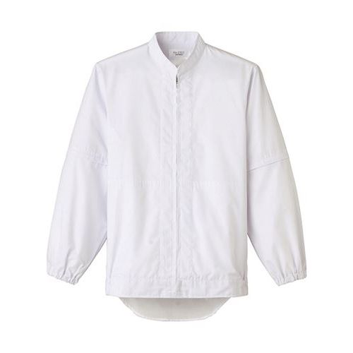 男女兼用長袖ジャンパーホワイト FA2707 /業務用/新品/小物送料対象商品