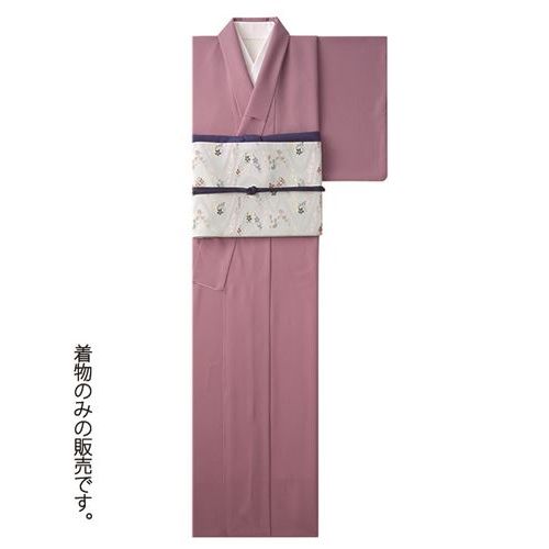 着物 縮緬無地ダークピンク K-3521 /業務用/新品/小物送料対象商品｜業務用厨房のテンポス