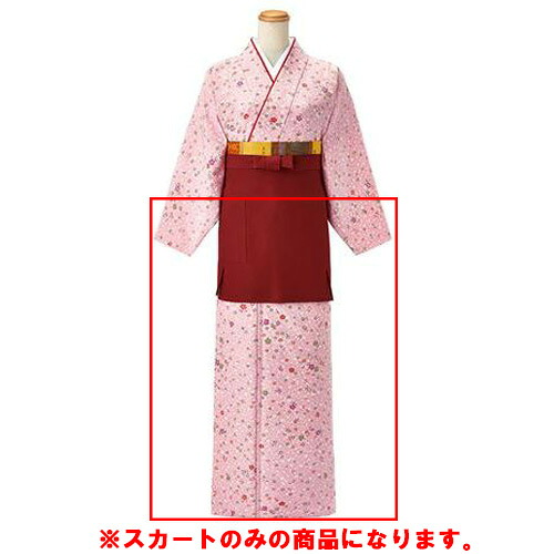 茶衣着 スカート 透かし文様に花柄ピンク OD248 /業務用/新品/小物送料対象商品｜業務用厨房のテンポス 7,341円