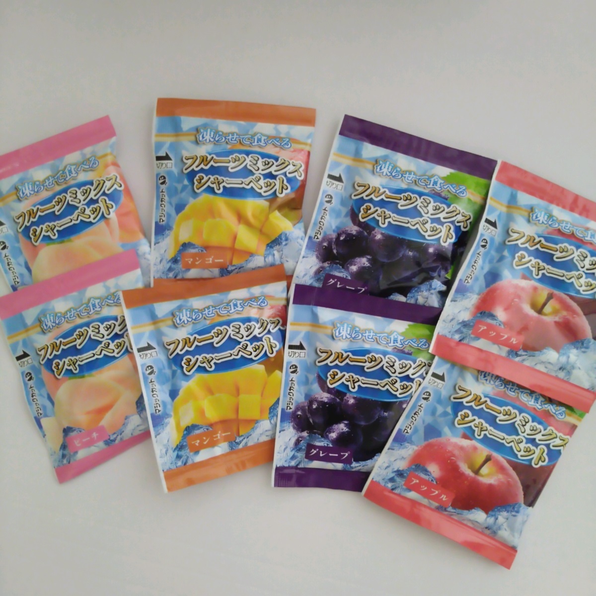 楽天市場】【送料無料】フルーツミックスシャーベット 1440g 80個入り