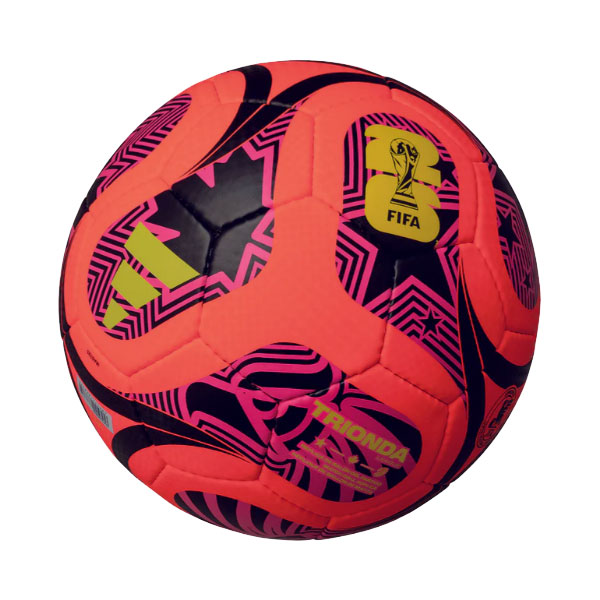 名入れ対応!　アディダス　adidas　サッカーボール　5号球　検定球　トリオンダリーグ　ADF524ORBK
