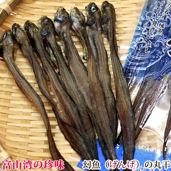 富山名産　幻魚（ゲンゲ）干物（24尾真空パック）送料無料　大人気！　コラーゲン　深海魚　珍味　富山 お土産　敬老の日 お中元　御中元　富山湾　干物通販  内祝い お返し お歳暮 敬老 御歳暮｜浜浦水産んまいちゃ便楽天市場店