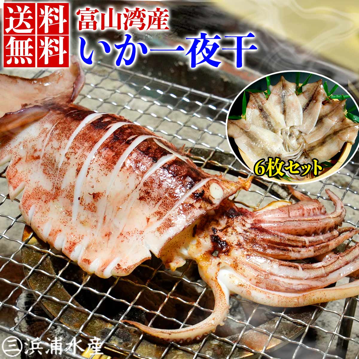 楽天市場】富山湾産 するめいか一夜干 一人前の食べきりサイズ6枚入り 送料無料 いか スルメイカ 真いか いか一夜干し 天然 肉厚 大人気！ 富山  お土産 母の日 プレゼント 父の日 ギフト 食べ物 入学 敬老の日 敬老 お中元 御中元 いか通販 内祝い お返し お歳暮 御歳暮 ...