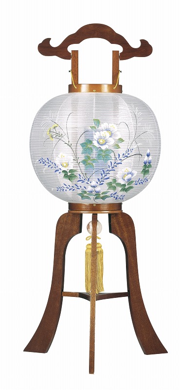 【200円クーポン配布 7/19~26】盆提灯 【ちょうちん・置き型】 松伯 11号 回転 高さ84cm×火袋径34cm 1576 初盆 初盆提灯 新盆 行灯 ちょうちん ●お仏壇・仏具の浜屋|お仏壇 お仏具の浜屋