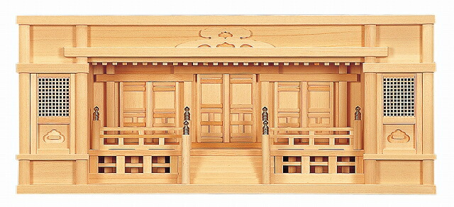 世界の人気ブランド 高殿 木曽ひのき 横巾79×高さ60cm お仏壇 仏具の