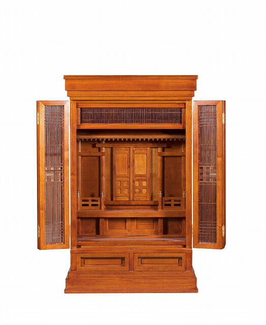 祖霊舎（神徒壇） 聖２２号（新ケヤキ） 横巾66cm ●お仏壇・仏具の浜屋
