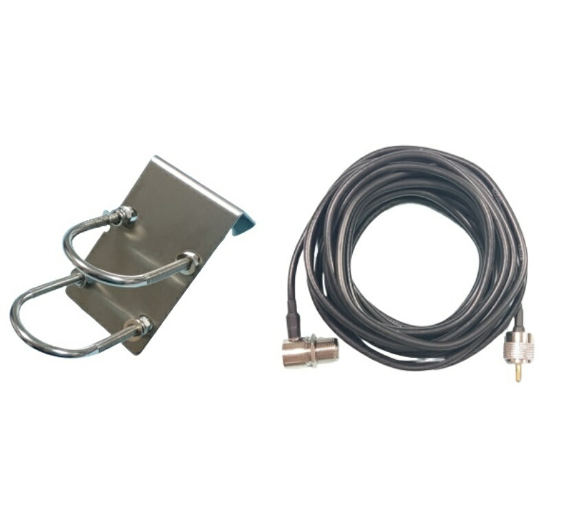 楽天市場】【Mコネクタ付】縦 横取付可能 アンテナ基台 パイプ ミラー