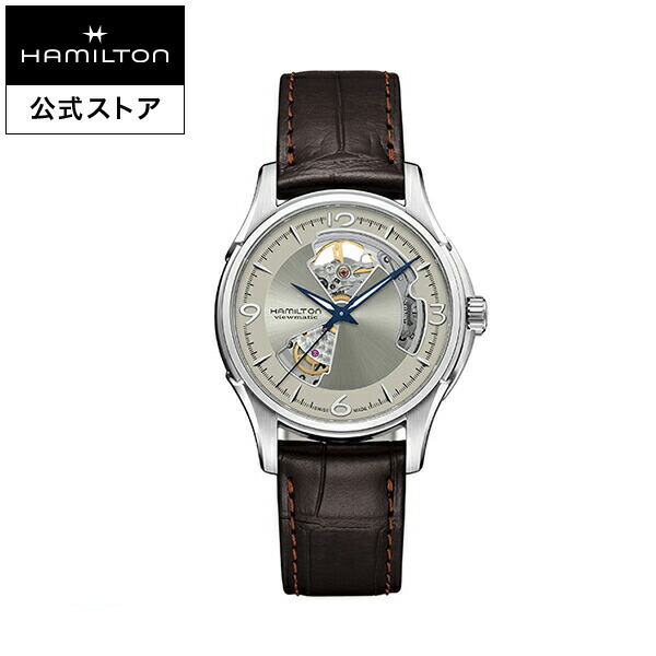 楽天市場 ハミルトン 公式 腕時計 Hamilton Jazzmaster Open Heart ジャズマスター オープンハート オートマティック 自動巻き 40 00mm レザーベルト ベージュ ブラウン H32565521 メンズ腕時計 男性 正規品 ブランド ビジネス シンプル ハミルトン 公式オンラインストア