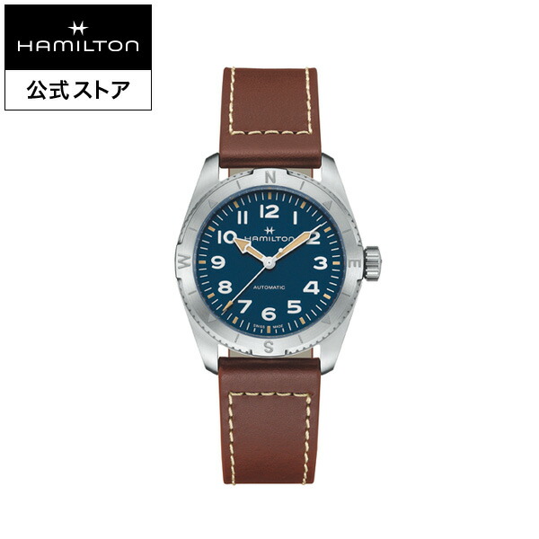 【楽天市場】ハミルトン 公式 腕時計 HAMILTON Khaki Field Expedition カーキ フィールド エクスペディション  オートマティック 自動巻き 37.00MM レザーベルト ブラック × グリーン H70225830 メンズ腕時計 男性 正規品 ブランド アウトドア  : ハミルトン ...