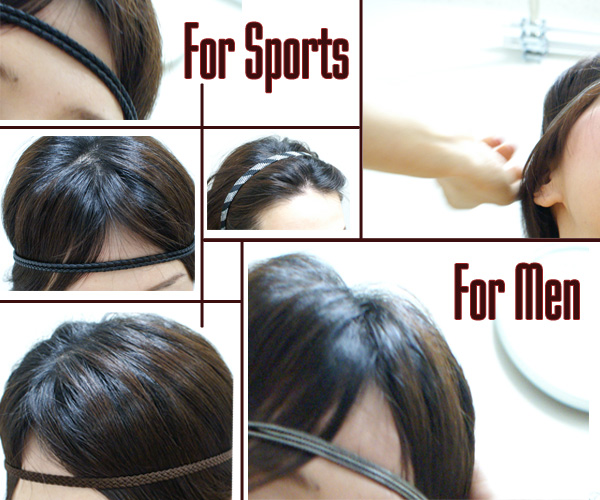 無料印刷可能ヘアバンド スポーツ つけ方 ショート 最高のヘアスタイルのアイデア