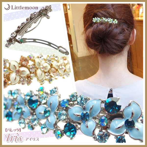 Littlemoon Japanese Hair Accessories Iris Head Axe Hair