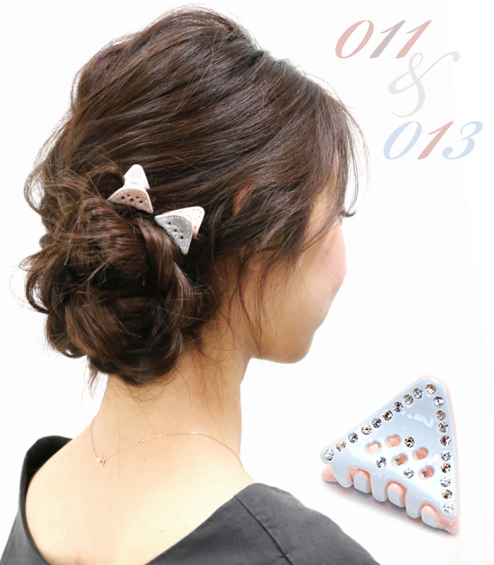 楽天市場 7月rfs企画 バンスクリップ ピナクス ヘアクリップ エナメル ラインストーン クリスタル ハート トライアングル ミニ ぷち ヘアアレンジ ヘアアクセサリー シャンパーニュ 髪飾り Ybl リトルムーン ヘアアクセサリー