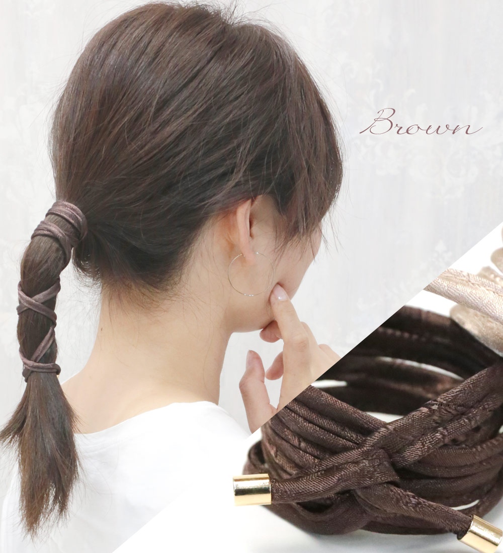 楽天市場 追跡可能メール便 ヘアバンド エリーダ ヘアワイヤー ワイヤーポニー 紐 艶 光沢 シンプル トレンド 大人 簡単 ヘアアレンジ 結婚式 パーティ ヘッドアクセ ヘアアクセサリー 髪飾り Mbl 1016 リトルムーン ヘアアクセサリー