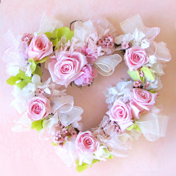 楽天市場】【送料無料】ハート型のフラワーリース寄せ植え「ビンカin