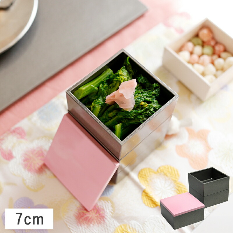 楽天市場】【クーポン配布中】クリア アクリル 重箱 3段 ミニ S 13.5cm