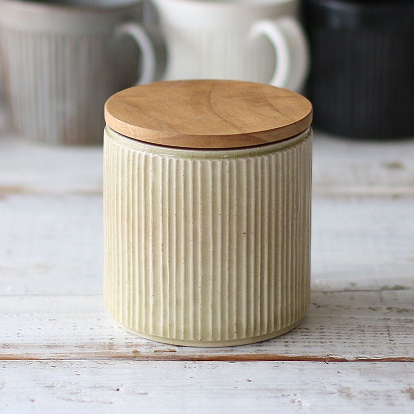 楽天市場】LOLO YT SALIU 伸光窯 キャニスター 420ml 縦ライン SA00