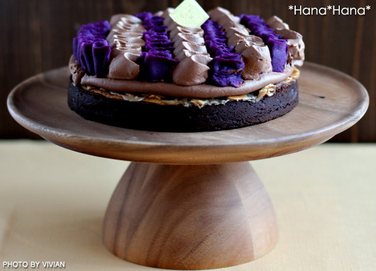 木製食器 食器 木目 その他 木製 ケーキスタンド カフェ風 おしゃれ 28cm 木製 ナチュラル ウッド おやつ盛り皿 マリントピア ケーキスタンド 台付き コンポート オードブル おしゃれ食器 Primitive陶舎花 花