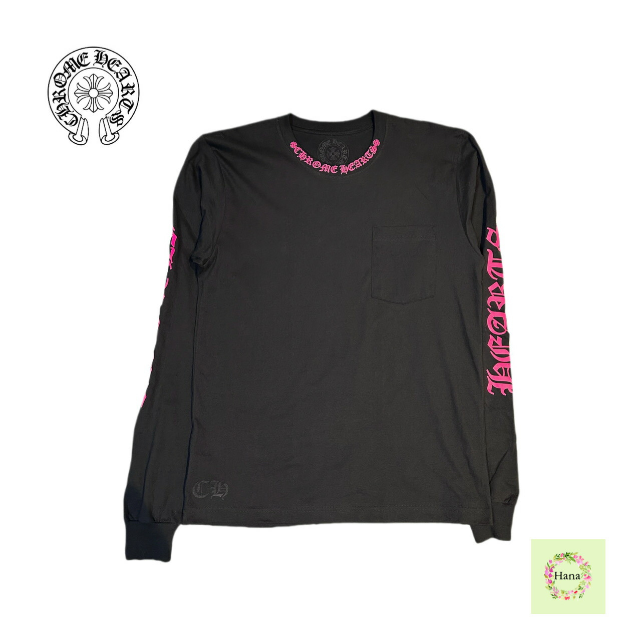 楽天市場】CHROME HEARTS LONG SLEEVE T-SHIRT クロムハーツ 長袖T