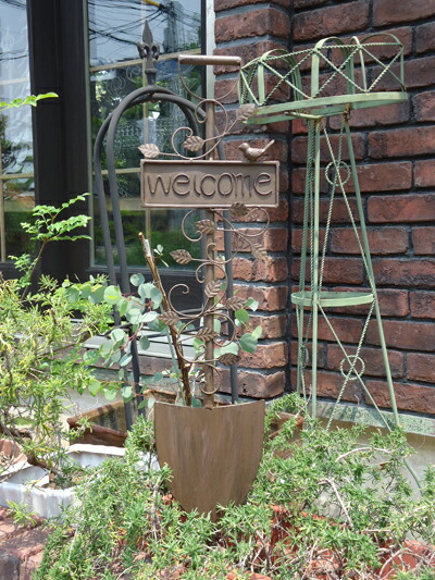 楽天市場】アイアン ガーデニング ガーデン 雑貨 アンティーク