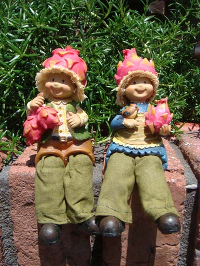 楽天市場】ガーデニング雑貨 ガーデンお人形 ドール 妖精 お座り 【花