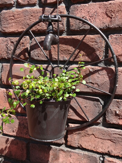 楽天市場】ガーデニング 雑貨 ガーデン 車輪 ホイール 木製