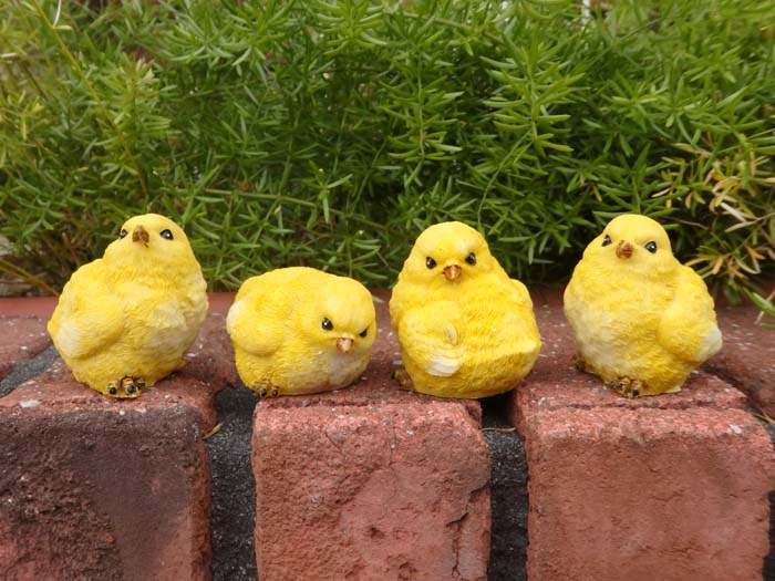 楽天市場 ひよこ にわとり 置物 樹脂 アニマル動物 雑貨 ガーデニング ガーデン 花遊び ひよこちゃん 花遊び