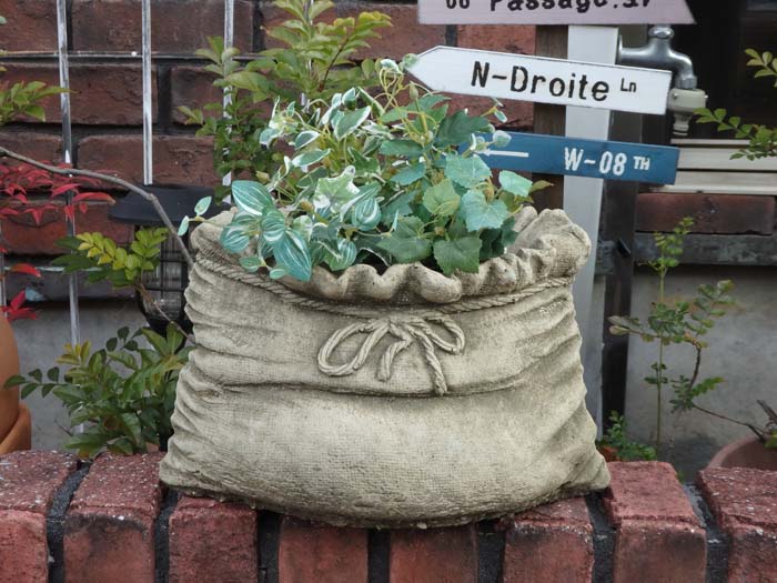 ガーデニング 庭園 イングリッシュ 雑貨 『English Sack Pot』