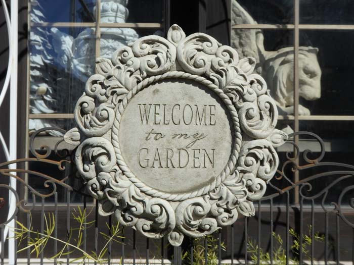 楽天市場】ガーデニング ガーデン プレート 雑貨 ストーン製『English